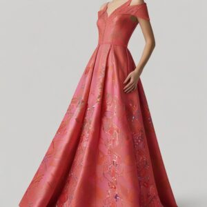 Amunra Silk Evening Gown